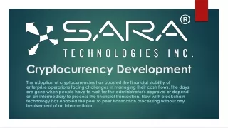 cryptocurrency development