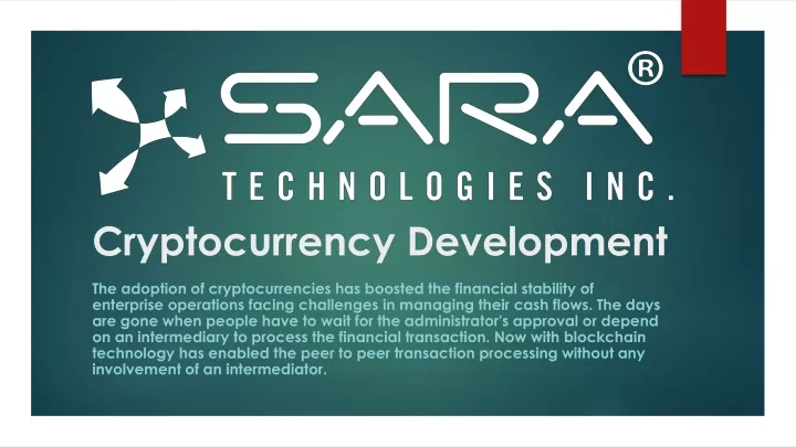 cryptocurrency development