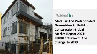 modular and prefabricated nonresidential building