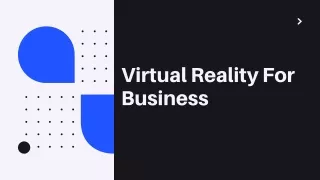 virtual reality for business