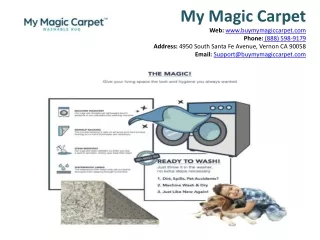 Buy My Magic Carpet - Rugs and Carpet for Everyone
