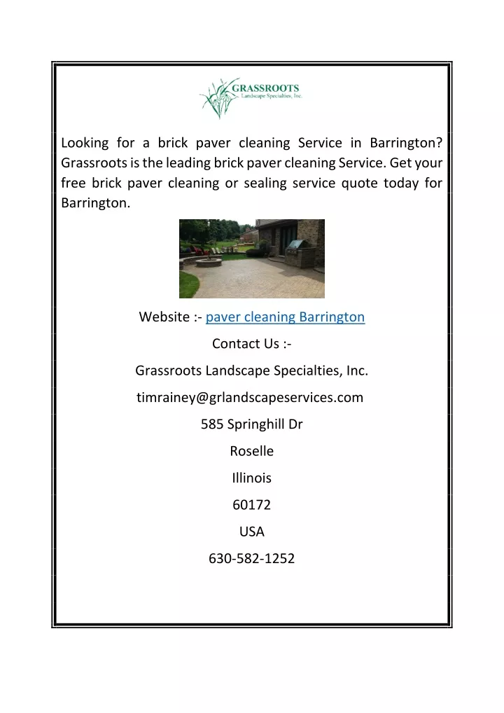 looking for a brick paver cleaning service