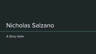 nicholas salzano