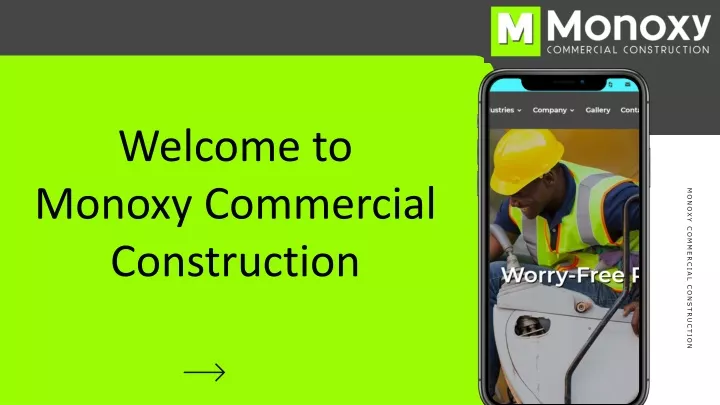 welcome to monoxy commercial construction