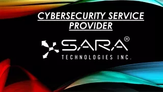 cybersecurity service provider
