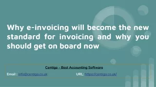 Why e-invoicing will become the new standard for invoicing and why you should get on board now