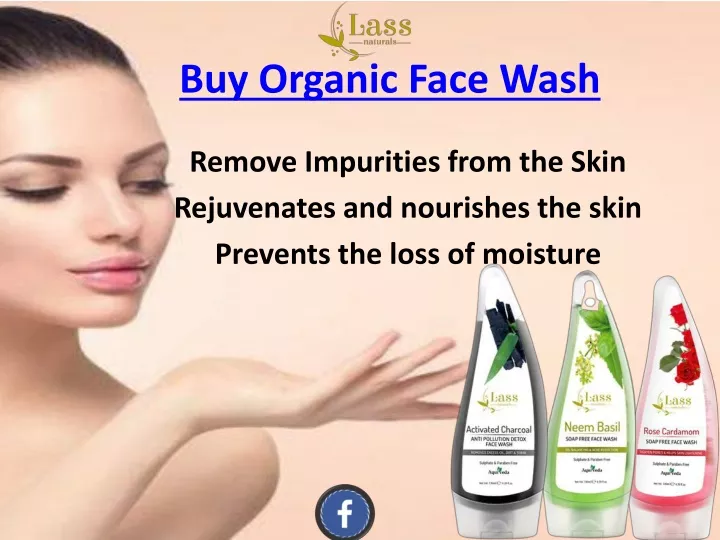 buy organic face wash