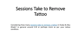 sessions take to remove tattoo