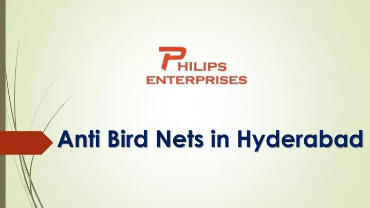 anti bird nets in hyderabad