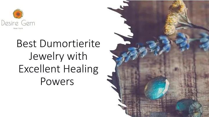 best dumortierite jewelry with excellent healing powers