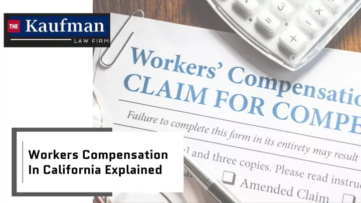 workers compensation in california explained