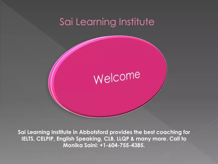 sai learning institute