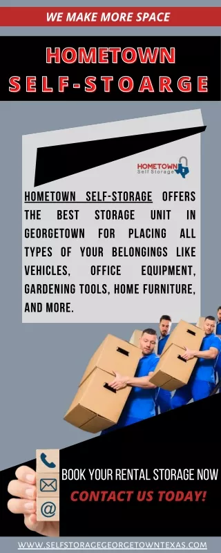 we make more space