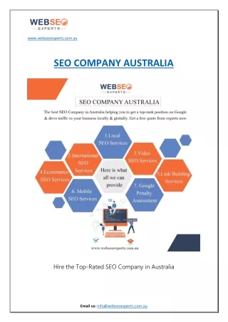 Top Rated SEO Company in Australia | Web SEO Experts
