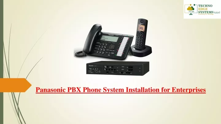 panasonic pbx phone system installation