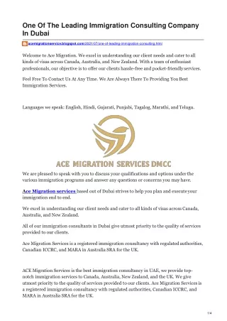 One Of The Leading Immigration Consultants Services in Abu Dhabi