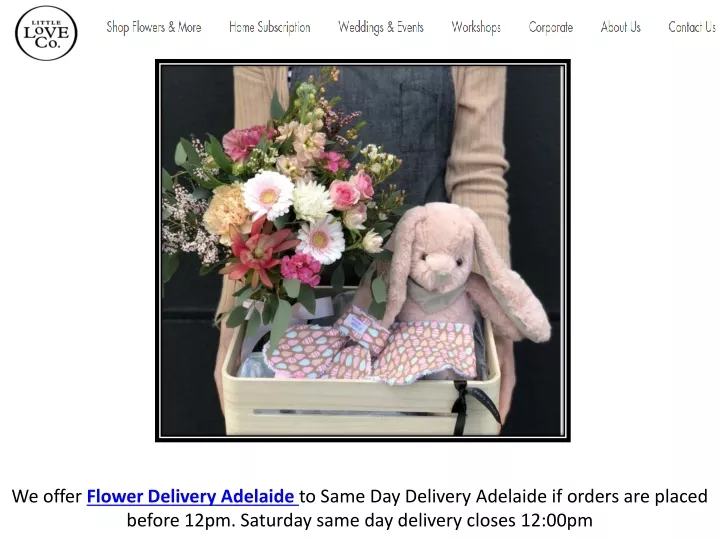 we offer flower delivery adelaide to same