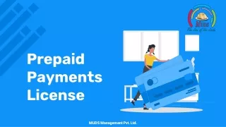 prepaid payments license