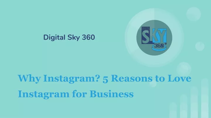 why instagram 5 reasons to love instagram for business