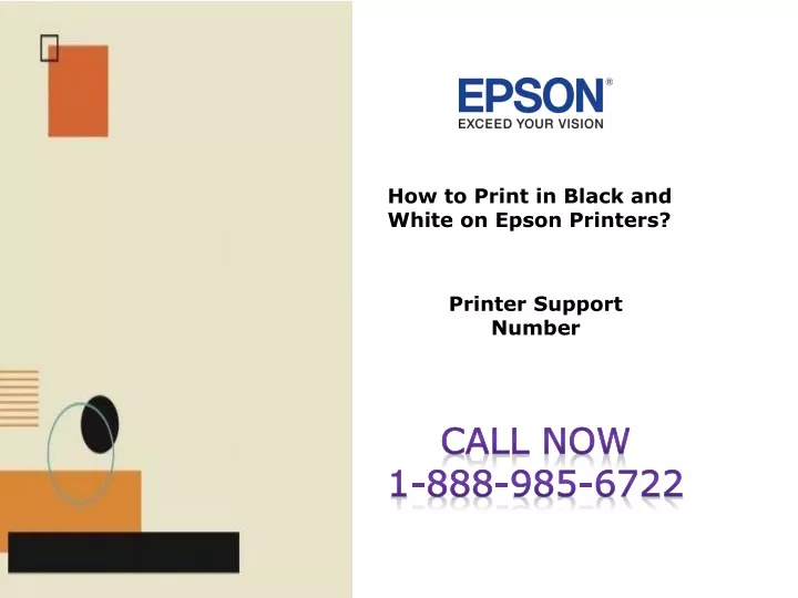 how to print in black and white on epson printers