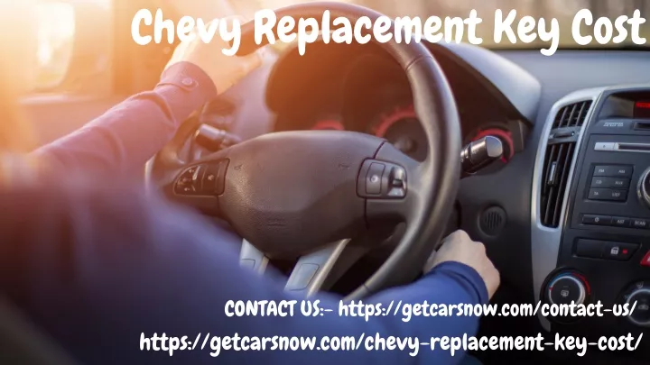 chevy replacement key cost