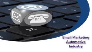 Email Marketing Automotive Industry
