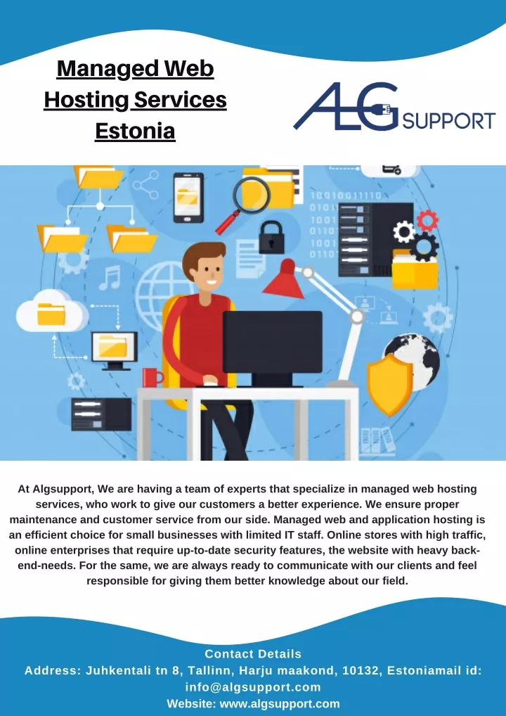 managed web hosting services estonia