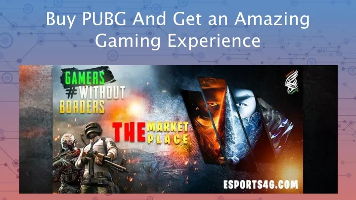 buy pubg and get an amazing gaming experience