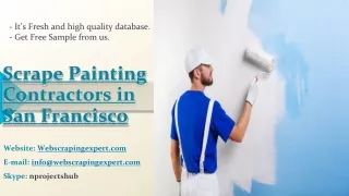 scrape painting contractors in san francisco