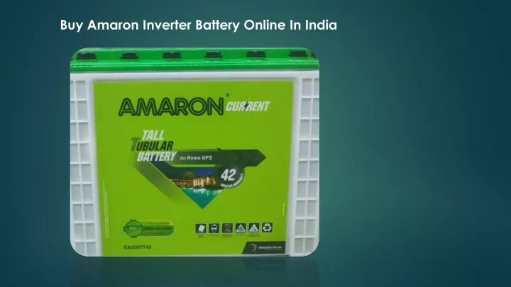 buy amaron inverter battery online in india