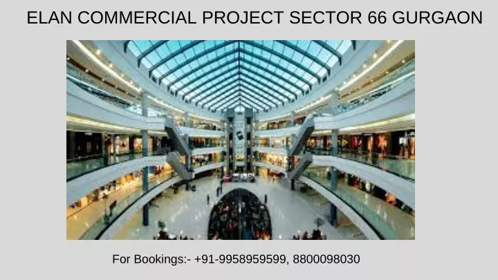 elan commercial project sector 66 gurgaon