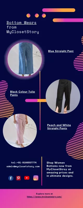 bottom wears from myclosetstory