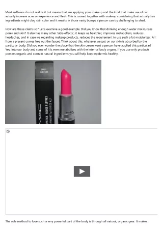 The Good Beauty Products Around Turmoil