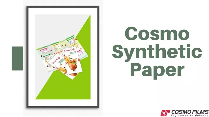 cosmo synthetic paper