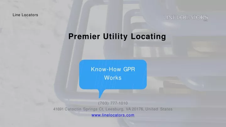 premier utility locating