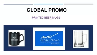Printed Beer Mugs