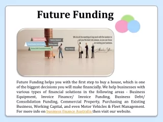 future funding