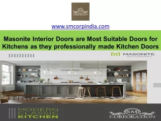Masonite Interior Doors are Most Suitable Doors for Kitchens