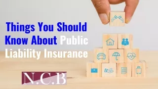 things you should know about public liability