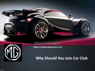 why s hould y ou join car c lub