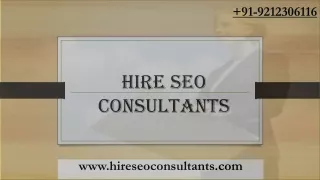 HIRE SEO CONSULTANTS Updates