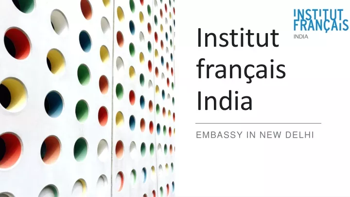 institut fran ais india