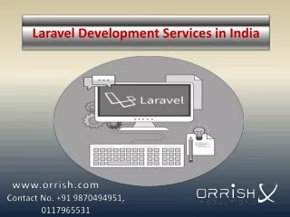 Laravel Development Services In India - The Best For Web Development