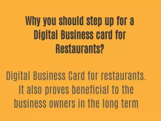 why you should step up for a digital business