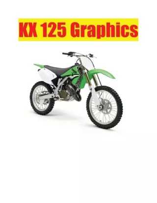 KX 125 Graphics