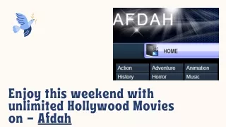 Watch unlimited movies online in HD Format on Afdah