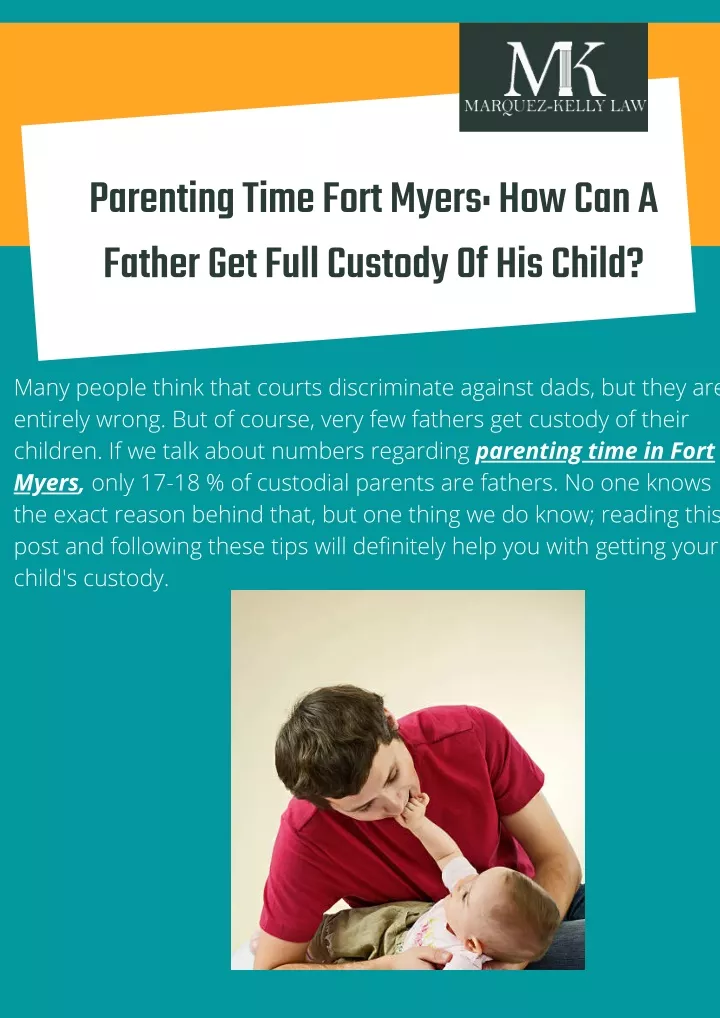 parenting time fort myers how can a father