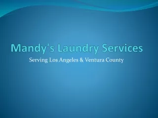 Linen cleaning services  North Hollywood, CA