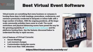 Best Virtual Event Software Services