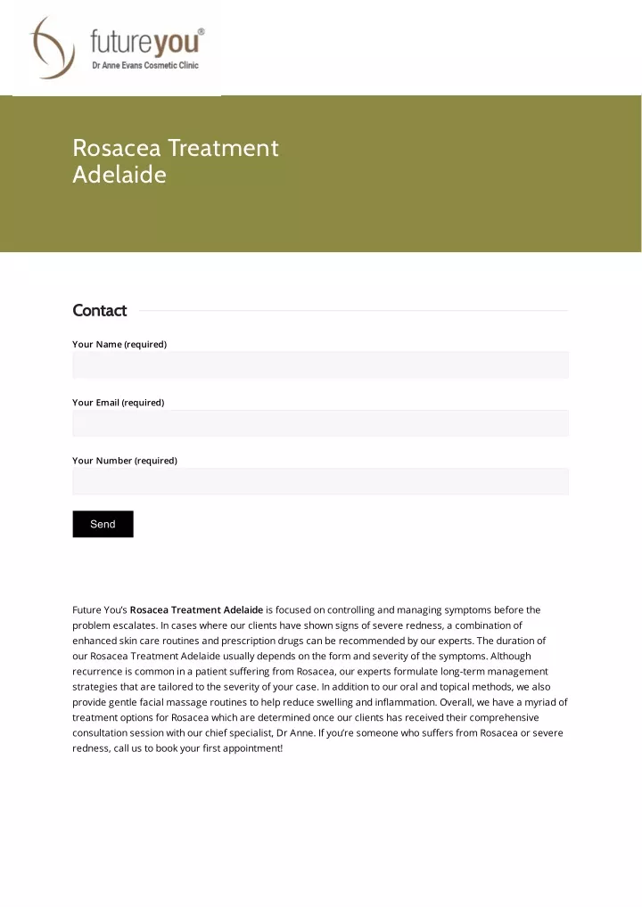 rosacea treatment adelaide